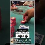 JA o – easy fold – #pokerbrandon #poker #povpoker #aa #kk #pokerstrategy #qq #jj #pokerb