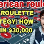 BEST ROULETTE STRATEGY: HOW TO WIN $30,000 a month (Live Online Casino)
