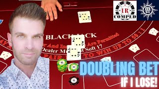 🔴BLACKJACK! 🔵DOUBLE BET IF LOSE!📢NEW VIDEO DAILY!