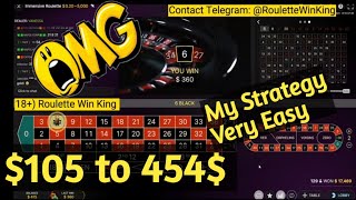 Great Wining Roulette Strategy | Simple Easy Roulette Strategy to Win | NO LOSS