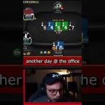 Another Day @ the Office! #ggpoker #pokerstrategy #shorts #poker