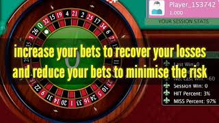 Strategy for Inside Bets in ROULETTE