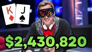 $2,430,820 Prize Pool at The Legends of Poker – Final Table