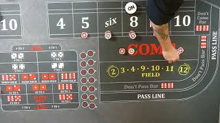 Good Craps Strategy?  The 2 Hit Hopscotch strategy fan submitted