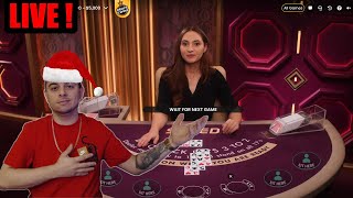 Secret Cozy Christmas BlackJack Stream (Low Stakes LateNight Session)