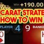 BACCARAT STRATEGY | MAKING A LIVING IN BACCARAT #casino #baccarat #baccaratstrategy #jolibet