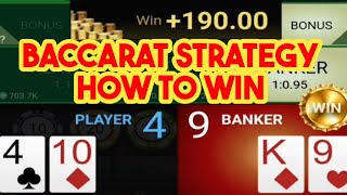 BACCARAT STRATEGY | MAKING A LIVING IN BACCARAT #casino #baccarat #baccaratstrategy #jolibet