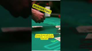 BlackJack tips. #blackjack #casinogames #casinotips #dealer #fyp #shorts #tablegames #crapslessons