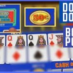 Watch Single Hand Video Poker Strategy 50 CENT DOUBLE DOUBLE BONUS POKER – try big wins & jackpots.