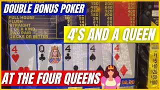 I played this video poker strategy and I got 4 of a kind in Las Vegas.  Small Jackpots are great.