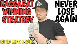 [NEW] Baccarat Winning Strategy That Never Ever Loses.