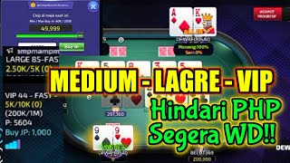 POKER ONLINE | TIPS MENANG POKER ONLINE MODAL RECEH | HINDARI PHP!!