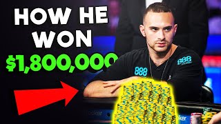 How To Run DEEP In BIG Poker Tournaments!