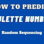 Roulette number predictions