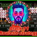 Another crazy session with BLACK 11 roulette strategy 🤑 Fast profit