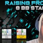 Poker Strategy – Raising off of an 8 big blind stack