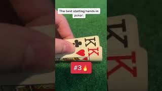 The BEST starting hands in Poker #Poker #WSOP