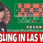 Gambling In Las Vegas- Christopher Mitchell Plays LIVE Roulette.