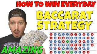 Baccarat Strategy- Professional Gambler Shows How To Play Baccarat & Win Everyday.