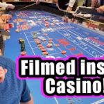 Live Casino Craps Filmed Inside Casino