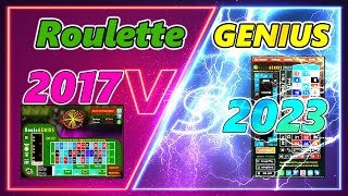 Roulette Strategy 2023 | RouleGENIUS Roulette Predictor |  v2017 vs v2023