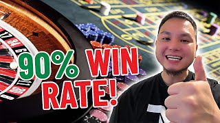 90% WIN RATE Roulette Strategy! (Great For COMPS)