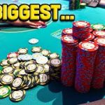 ALL IN FOR 8 STRAIGHT HANDS! HUGE SWINGS BAD BEATS! C2B Poker Vlog EP. 163