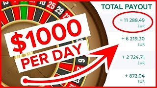 Best roulette strategy 2022. Earn Daily 500 1k In just 10mins with roulette