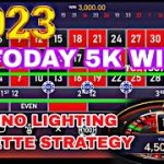 CASINO LIGHTING ROULETTE STRATEGY | DAILY WINNING | ONLINE EARNING GAME | TODAY 5K WIN INDIAN CASINO
