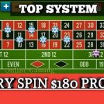 Roulette Top System Every Spin $180 Profit || Roulette Strategy To Win || Roulette Tricks