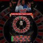 Drake Has New Years Luck On Roulette! #drake #bigwin #roulette #newyear