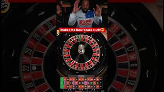 Drake Has New Years Luck On Roulette! #drake #bigwin #roulette #newyear