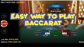 BACCARAT | 10,000 BUY IN | ESKALERA STRATEGY