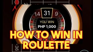ROULETTE STRATEGY | EASY GAME IN ROULETTE #roulette #casinoroulette #casino #onlinecasino #jolibet