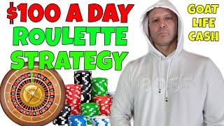 Roulette Strategy That Makes $100 A Day From Home EASILY.