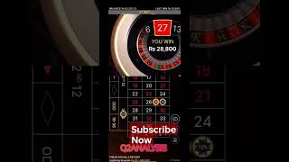 How to win roulette in one bet get big win || roulette strategy win ||Roullete se paise kaise kamaye