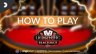 Lightning Blackjack Tutorial | Evolution