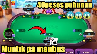 Poker Tips in Tongits Go, Part2 40 pesos puhunan, Dapat sureball na player.