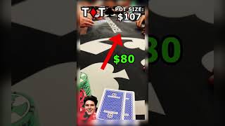 $2,000 ALL-IN w/ TENS?!?! #Poker #Shorts