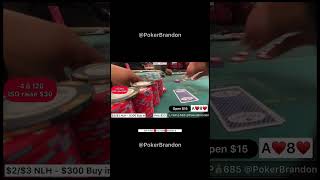 A8 s – equity – #pokerbrandon #poker #povpoker #aa #kk #pokerstrategy #qq #jj #bluff #flop #fights