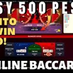 Easy 500PESOS pag Ganito ang Gagawin mong Strategy sa BACCARAT