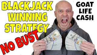 Blackjack Strategy- Christopher Mitchell PROVES “No Bust” Really Works.