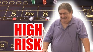 🔥HIGH RISK!!🔥 30 Roll Craps Challenge – WIN BIG or BUST #242