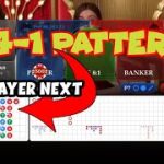 BACCARAT PATTERN | 1,500 Buy In | BACCARAT SESSION & GAMEPLAY