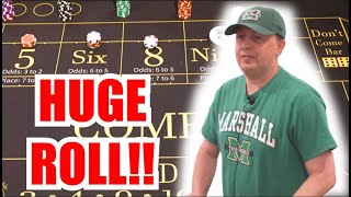 🔥HUGE ROLL!!🔥 30 Roll Craps Challenge – WIN BIG or BUST #238