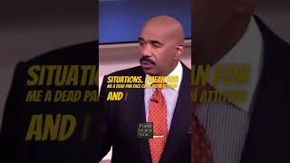 How to MAKE & KEEP A POKER FACE 🙂 (with Steve Harvey) #shorts