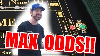 🔥TABLE MAX!!🔥 30 Roll Craps Challenge – WIN BIG or BUST #243