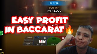 BACCARAT SESSION | EASY WIN IN THIS STRATEGY💪