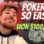WATCH: MrBeast’s Incredible Poker Strategy to Win BIG – How He Took Home $110K!