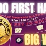 💲BLACKJACK! 💥$500 FIRST HAND & $400 DOUBLE!
